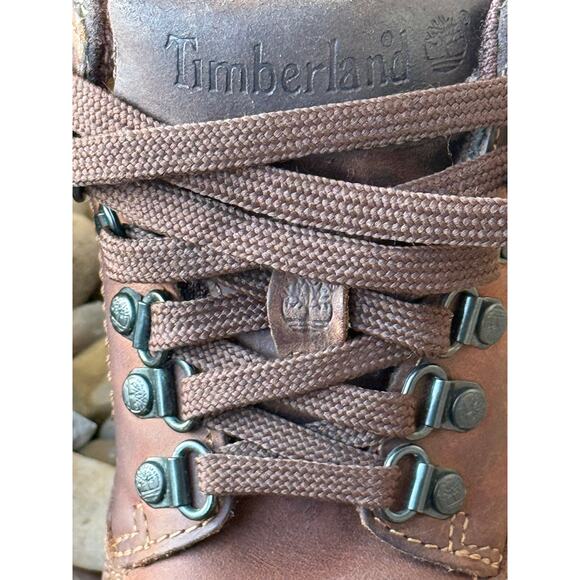 Timberland Brown Leather Lace Up Ankle Work Boots Men\'s Size 6.5 main image 10